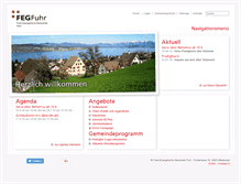 Tablet Screenshot of feg-fuhr.ch
